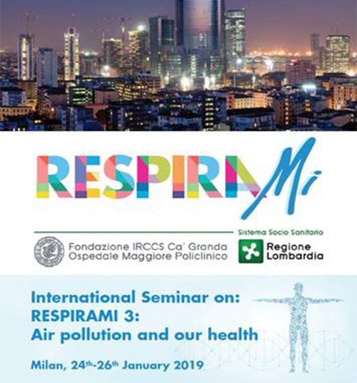 International Seminar on RESPIRAMI 3: Air pollution and our health
